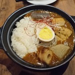 東京Jimbei - おでん屋のカレー(500円）大盛（+50円）