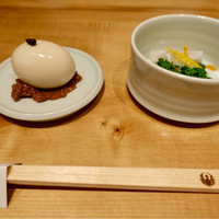 とり田 博多本店 - 水炊き 竹コース 前菜2種