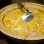マツシマ - 羊スープすいとん、煮込んで再登場