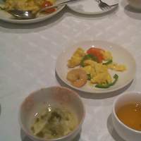 美林華飯店 - 卵とトマトの塩いため