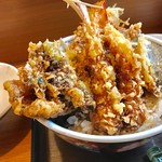 司 - 特製てんどんアップ【料理】