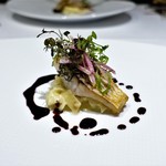 plenitude - 鮮魚のポワレと根セロリのタリアテッレ