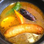Kanakoのスープカレー屋さん - ジャンボ ソーセージカレー