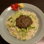 じゃじゃ麺と酒の肴 喜作 - 白じゃじゃ（大）