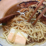 烈志笑魚油 麺香房 三く - 