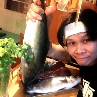 新鮮な魚介類！