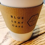 BLUE LEAF CAFE - カップスリーブ シンプルデザイン