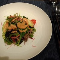 窯焼きステーキ 福田 - サラダです♪