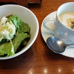 キッチンさくらい - サラダとスープセット(17-03)