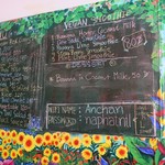 Anchan Vegetarian Restaurant - メニューボード