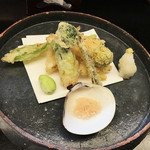 おおさか料理  浅井 - 春山菜の天ぷら