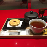 イッピン カフェ - はいからサブレー、極上ほうじ茶 2016/04/26