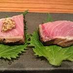 すし 市松 - 造り　ぶり炙り