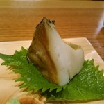 すし 市松 - 蒸し鮑