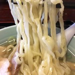 佐野ラ－メン たかの - 麺アップ