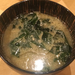 饗 くろ喜 - 浅蜊白湯つけそば つけ汁アップ（饗 くろ㐂） 2017.2