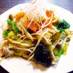 Ankake Yakisoba (stir-fried noodles)
