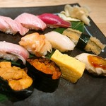 Tsukiji Sushi Iwa - 特選にぎり