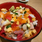 築地寿司岩 - ばら散らし丼
