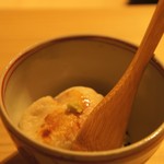 河豚の白子の小丼