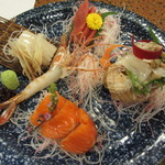 旬彩酒肴 うさぎや - 五種盛刺身