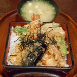 美や川 - 海老天重