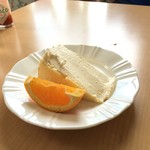 カフェレストランパセリ - デザートのチーズケーキ