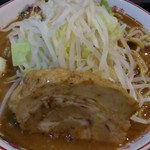 活龍 - 豚そば味噌830円大盛麺固め野菜普通