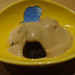 みこころや - クラゲと蛇腹きゅうりとどんこ椎茸の胡麻酢がけ