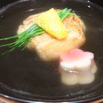 みこころや - 穴子真丈、メネギのお椀