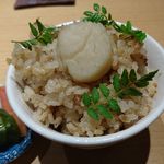 みこころや - ホタテの炊き込み御飯