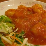 中国料理 茂住 - エビチリ