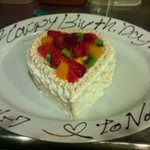 エノテカジータ - お誕生日の時に作っていただきました♪