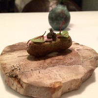Installation Table ENSO L'asymetrie du calme - よもぎのエクレア