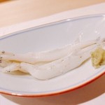 鮨 竜介 - 2017.2.  白魚の桜蒸し