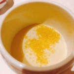 鮨 竜介 - 2017.2.  カラスミの茶碗蒸し