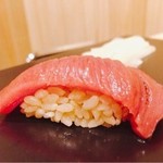 鮨 竜介 - 2017.2.  赤身漬け