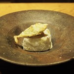 ごだん 宮ざわ - センマイの焼き胡麻豆腐