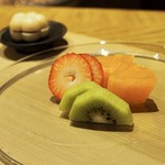 ごだん 宮ざわ - 苺/熊本県「ひのしずく」・ みかん/愛媛「せとか」