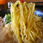 らーめん 味噌ガッツ - 味噌らーめん/麺リフト