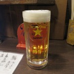 日本橋 入留鹿 - 生ビール