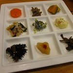 野菜の９種前菜