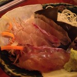 浪曼房 - 石鯛の昆布締め　拡大