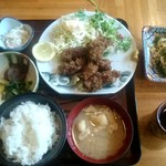 Shinano Ya - カキフライとニラ玉炒め730円
