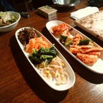 ホルモンさわ - ナムルたちがお通しらしいです！