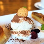 カフェ ウォール - ケーキ３種盛り合わせ