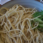 らーめん専門 和海 - 替え玉(煮干) 150円 煮干オイルブーストかかってます