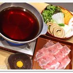 竹庭TOMORI - 雪室熟成豚のすき鍋