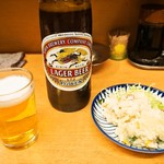 銀座屋 - ビール ＆ ポテトサラダ