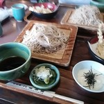 そば処 八福茶屋 - 天とろろ大盛